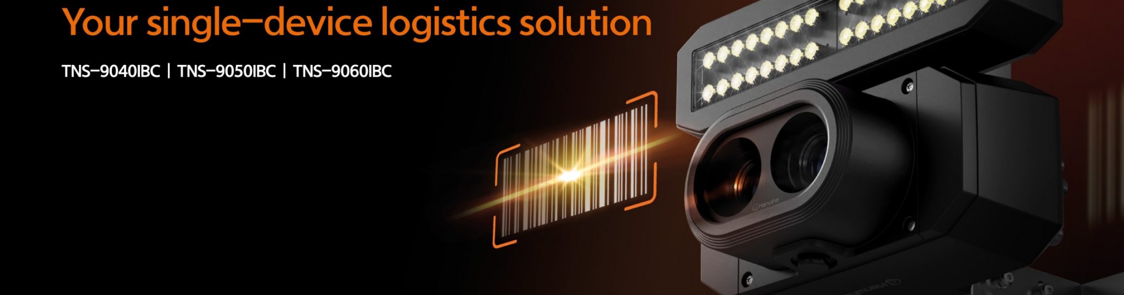 Dual-Lens Barcode Reader Camera for logistics