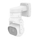 SBP-004WMW, White PTZ Camera Wall & Pole Mount Bracket