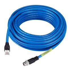 SPP-C08100E, M12-RJ45 Ethernet Kablosu 10M