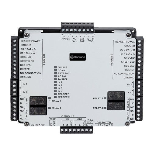 X100A-H003, 2x Door Expansion Board, RS485 X100A-H003, 2x Door Expansion Board, RS485
