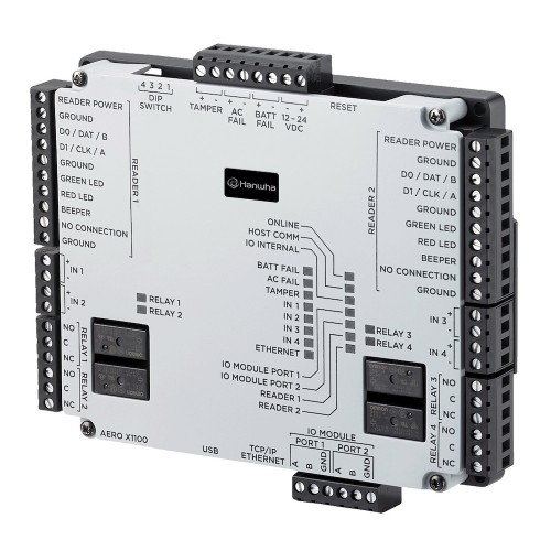X1100A-H003, 2x Door Intelligent Controller, TCP/IP X1100A-H003, 2x Door Intelligent Controller, TCP/IP