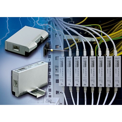DT-LAN-CAT6A, CAT6 Ethernet Aşırı Akım Koruması (Yıldırımdan Koruma)