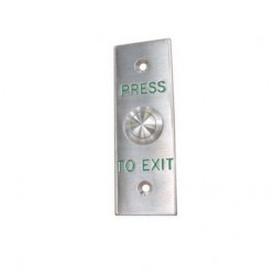39-01, Stainless Steel Exit Button 39-01, Stainless Steel Exit Button
