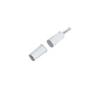 MC-11, Flush Type Plastic Magnetic Contact, White MC-11, Flush Type Plastic Magnetic Contact, White