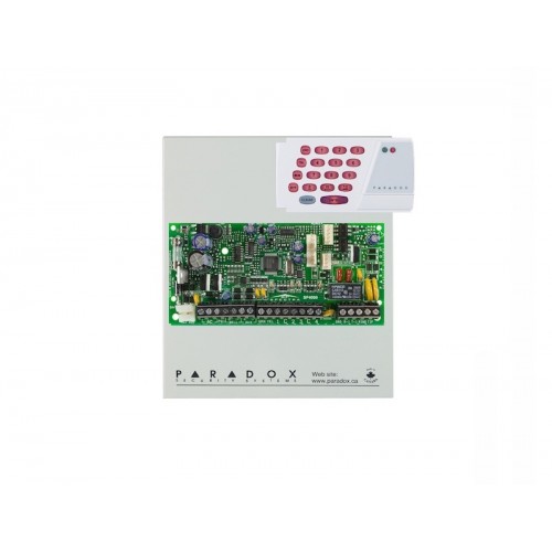SP4000 8 Zone Alarm Panel, Keypad and Mounting Box