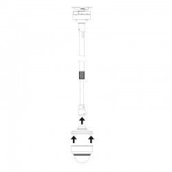 SBP-302CMAS, Telescopic Pendant Mount (1372 ~ 2440mm) SBP-302CMAS, Telescopic Pendant Mount (1372 ~ 2440mm)