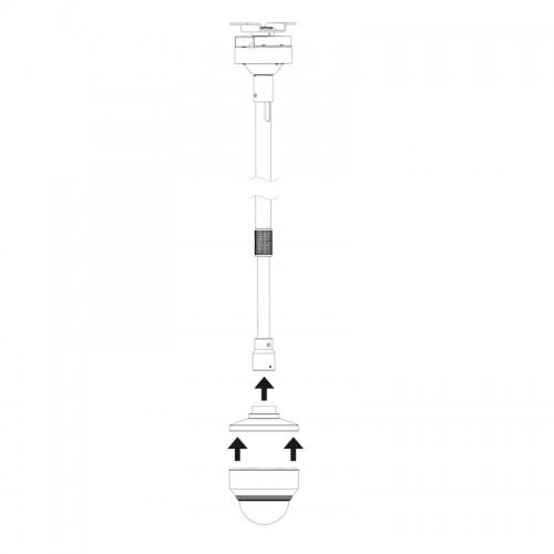 SBP-302CMAS, Teleskopik Sarkıtma Aparatı (1372~2440mm) 