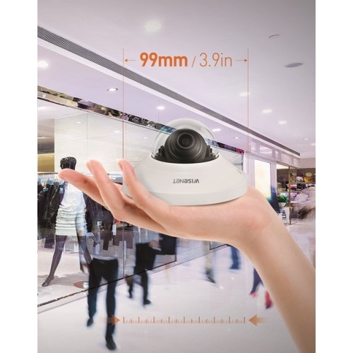 QND-6021, 2MP, Kubbe Tipi Mini Ağ Kamerası