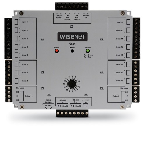 V200, Wisenet Access Giriş Ekleme Modülü