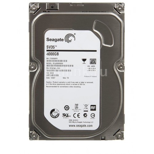 ST4000VX007, SV35 Series, 4TB SATA Hard Drive for Security Systems ST4000VX007, SV35 Series, 4TB SATA Hard Drive for Security Systems