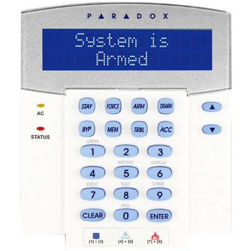 EVO192, Adresli Alarm Paneli + EVO41 LCD Şifre Paneli 
