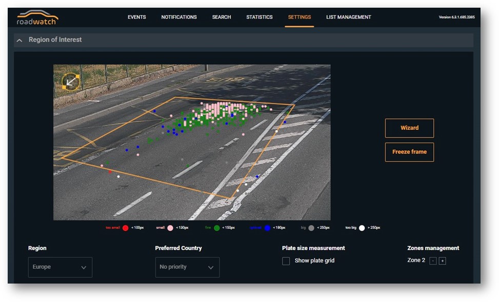 Road Watch Setup Assistance Tools
