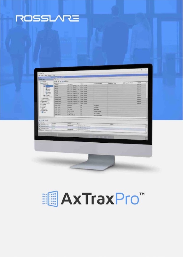 AxTraxPro Yazılım Ekranı